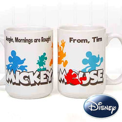 Mickey Mouse Personalized 15 oz White Coffee Mug