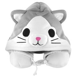 Cat Hooded Neck Pillow