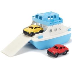 Blue Ferry Boat with Mini Cars