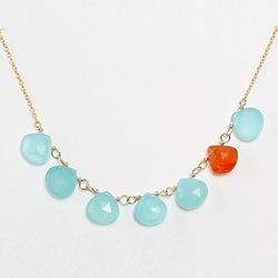 One Of A Kind Gemstone Necklace