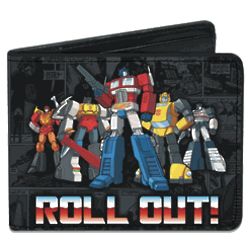 Kid's Transformers Roll Out Billfold Wallet