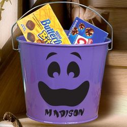 Custom Printed Halloween Candy Bucket