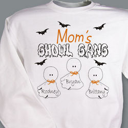 Ghoul Gang Personalized Halloween Sweatshirt