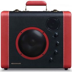 Soundbomb Black & Red Suitcase Speaker System
