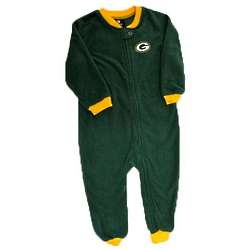 Toddler's Green Bay Packers Fleece Sleeper
