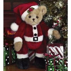 Papa Santa Bear Stuffed Animal