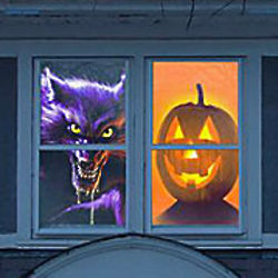 Halloween Monster Single Window Poster
