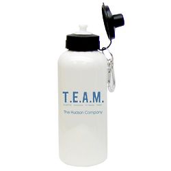 Together Everyone Achieves More Aluminum Water Bottle