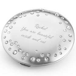 Suspended Sparkle Compact Mirror