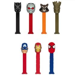 12 Marvel Superhero Pez Dispensers