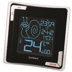 Essential Indoor Thermometer and Clock