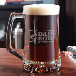 The Dad Bod Funny Beer Stein