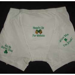 St Patrick's Day Personalized Boxer Brief