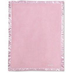 Light Pink Fleece Baby Blanket