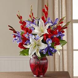 Love of Country Loyal Heart Sympathy Bouquet