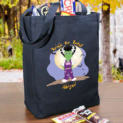 Halloween Icon Personalized Trick or Treat Bag