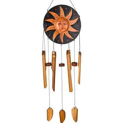 Sun and Moon Bamboo Wind Chime
