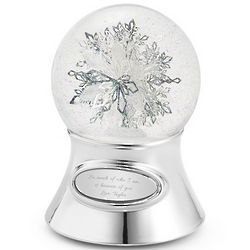 Make-A-Wish Snowflake Snow Globe