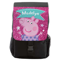 Peppa Pig Sparkle Youth Flap Backpack