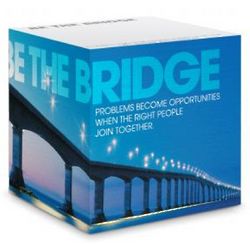 Be the Bridge Self-Stick Note Cube