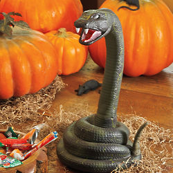 Striking Snake Halloween Prop Decoration