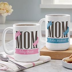 Personalized Brand New Mom Mug