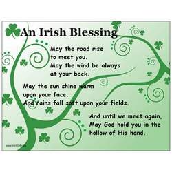 An Irish Blessing Postcard Set and Magnet