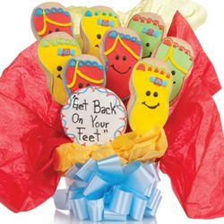 Back on Your Feet 7 Cookie Bouquet