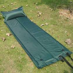 Camping Inflatable Bed Mat Mattress with Pillow