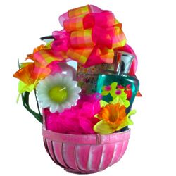 Wild Apple Daffodil Spa Gift Basket