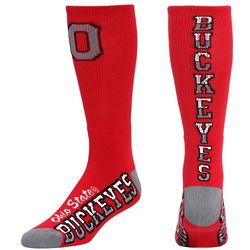 Ohio State Buckeyes Flip Side Socks