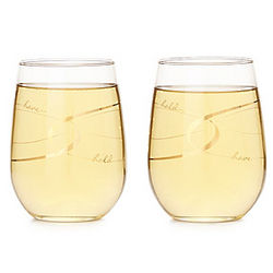 Have and Hold Stemless Wine Glasses