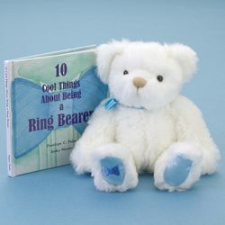 Ring Bearer's Teddy Bear and Keepsake Book