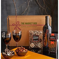 Fright Night Halloween Wine Gift Box
