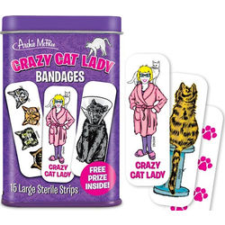 Crazy Cat Lady Bandages