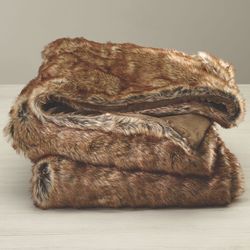 Faux Naturale Throw Blanket