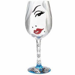 Silver Siren Wine Glass