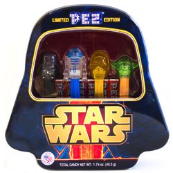 Star Wars Pez Limited Edition Candy Dispensers Collector's Tin