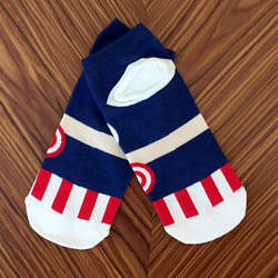 Kawaii Cuddly Captain America Socks