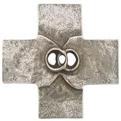 Silver Nickel Wedding Rings Cross