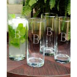 Personalized Portico Cooler Glass Set