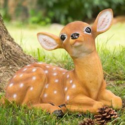 Baby Deer Garden Statue
