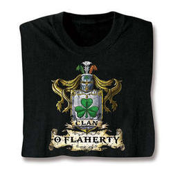 Personalized Irish Family Clan Shirt