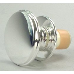 Personalized Silver Plated Wine Bottle Stopper