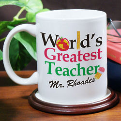 World's Greatest Teacher Coffee Mug
