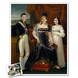 The Queen and Her Children Custom Print