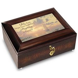 My Son, Forge Your Own Path Personalized Music Box