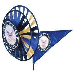 Navy Wind Spinner Whirlygig