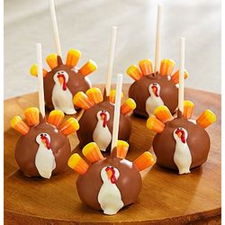 Thanksgiving Turkey Cake Pops - FindGift.com