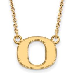 Oregon Small Gold Plated Sterling Silver Pendant Necklace